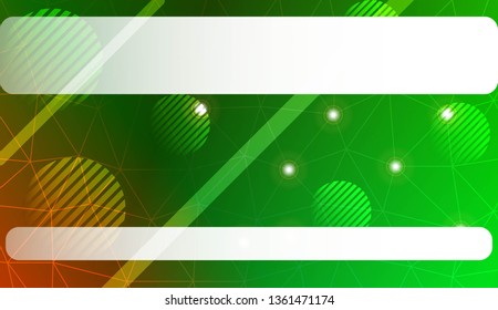 Modern geometrical abstract background with triangles, line, circle, space for text elements For textures or wallpaper. Vector illustration. Light Gradient Abstract Background