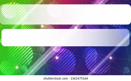 Modern geometrical abstract background with triangles, line, circle, space for text elements For textures or wallpaper. Vector illustration. Light Gradient Abstract Background