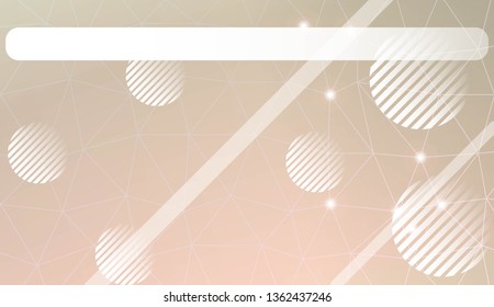 Modern geometrical abstract background with triangles, line, circle, space for text elements Template for wallpaper, interior design, decoration, scrapbooking page. Vector illustration