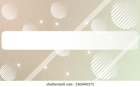 Modern geometrical abstract background with triangles, line, circle, space for text elements For textures or wallpaper. Vector illustration. Light Gradient Abstract Background