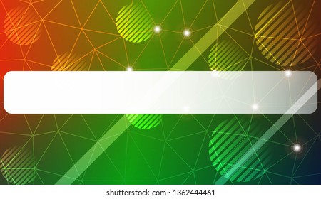 Modern geometrical abstract background with triangles, line, circle, space for text elements For textures or wallpaper. Vector illustration. Light Gradient Abstract Background