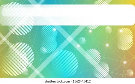Modern geometrical abstract background with triangles, line, circle, space for text elements For textures or wallpaper. Vector illustration. Light Gradient Abstract Background