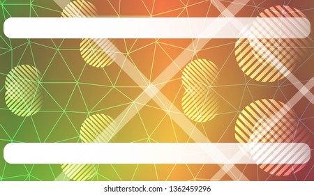 Modern geometrical abstract background with triangles, line, circle, space for text elements Template for wallpaper, interior design, decoration, scrapbooking page. Vector illustration