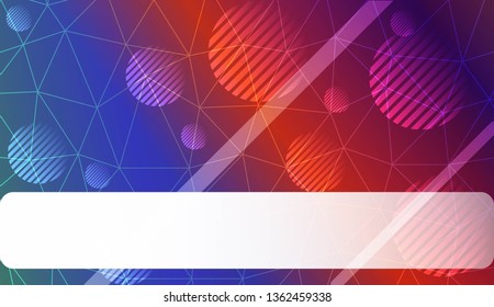 Modern geometrical abstract background with triangles, line, circle, space for text elements For textures or wallpaper. Vector illustration. Light Gradient Abstract Background