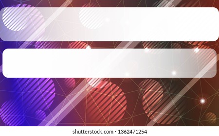 Modern geometrical abstract background with triangles, line, circle, space for text elements Template for wallpaper, interior design, decoration, scrapbooking page. Vector illustration