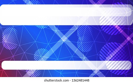 Modern geometrical abstract background with triangles, line, circle, space for text elements Template for wallpaper, interior design, decoration, scrapbooking page. Vector illustration
