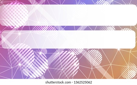 Modern geometrical abstract background with triangles, line, circle, space for text elements Template for wallpaper, interior design, decoration, scrapbooking page. Vector illustration