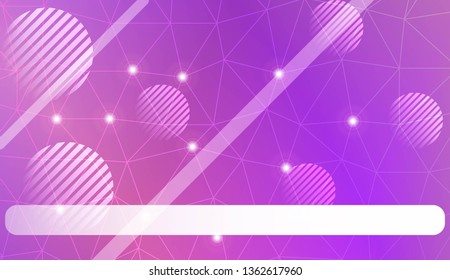 Modern geometrical abstract background with triangles, line, circle, space for text elements For textures or wallpaper. Vector illustration. Light Gradient Abstract Background
