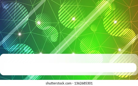 Modern geometrical abstract background with triangles, line, circle, space for text elements For textures or wallpaper. Vector illustration. Light Gradient Abstract Background