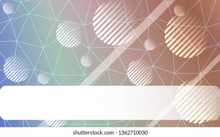 Modern geometrical abstract background with triangles, line, circle, space for text elements Template for wallpaper, interior design, decoration, scrapbooking page. Vector illustration