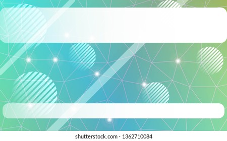 Modern geometrical abstract background with triangles, line, circle, space for text elements Template for wallpaper, interior design, decoration, scrapbooking page. Vector illustration