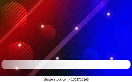 Modern geometrical abstract background with triangles, line, circle, space for text elements For textures or wallpaper. Vector illustration. Light Gradient Abstract Background