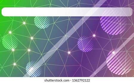 Modern geometrical abstract background with triangles, line, circle, space for text elements For textures or wallpaper. Vector illustration. Light Gradient Abstract Background