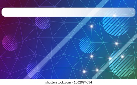 Modern geometrical abstract background with triangles, line, circle, space for text elements For textures or wallpaper. Vector illustration. Light Gradient Abstract Background