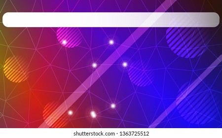 Modern geometrical abstract background with triangles, line, circle, space for text elements Template for wallpaper, interior design, decoration, scrapbooking page. Vector illustration