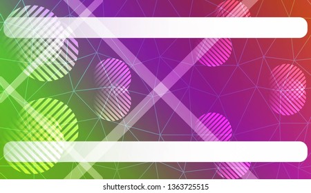 Modern geometrical abstract background with triangles, line, circle, space for text elements For textures or wallpaper. Vector illustration. Light Gradient Abstract Background