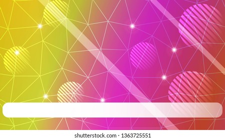 Modern geometrical abstract background with triangles, line, circle, space for text elements For textures or wallpaper. Vector illustration. Light Gradient Abstract Background