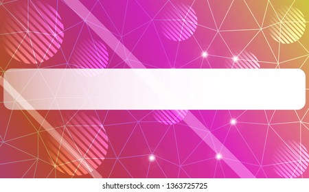 Modern geometrical abstract background with triangles, line, circle, space for text elements Template for wallpaper, interior design, decoration, scrapbooking page. Vector illustration