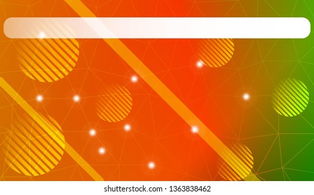 Modern geometrical abstract background with triangles, line, circle, space for text elements For textures or wallpaper. Vector illustration. Light Gradient Abstract Background