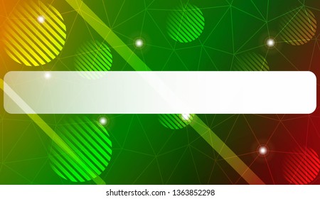 Modern geometrical abstract background with triangles, line, circle, space for text elements For textures or wallpaper. Vector illustration. Light Gradient Abstract Background