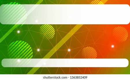 Modern geometrical abstract background with triangles, line, circle, space for text elements For textures or wallpaper. Vector illustration. Light Gradient Abstract Background