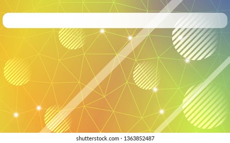Modern geometrical abstract background with triangles, line, circle, space for text elements For textures or wallpaper. Vector illustration. Light Gradient Abstract Background