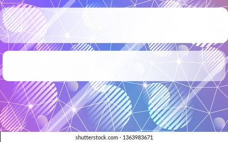 Modern geometrical abstract background with triangles, line, circle, space for text elements Template for wallpaper, interior design, decoration, scrapbooking page. Vector illustration