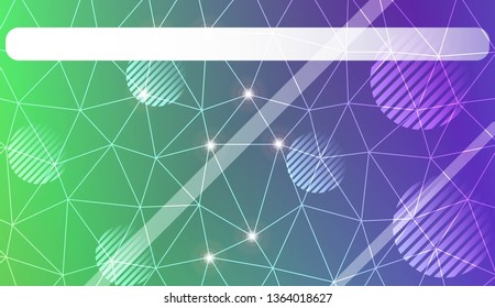 Modern geometrical abstract background with triangles, line, circle, space for text elements For textures or wallpaper. Vector illustration. Light Gradient Abstract Background
