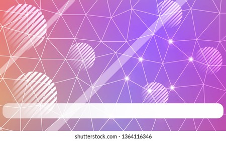 Modern geometrical abstract background with triangles, line, circle, space for text elements Template for wallpaper, interior design, decoration, scrapbooking page. Vector illustration