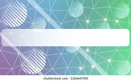 Modern geometrical abstract background with triangles, line, circle, space for text elements Template for wallpaper, interior design, decoration, scrapbooking page. Vector illustration