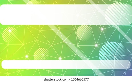 Modern geometrical abstract background with triangles, line, circle, space for text elements For textures or wallpaper. Vector illustration. Light Gradient Abstract Background
