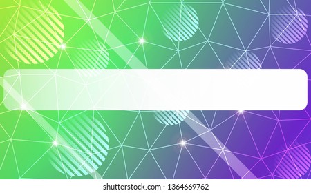 Modern geometrical abstract background with triangles, line, circle, space for text elements For textures or wallpaper. Vector illustration. Light Gradient Abstract Background