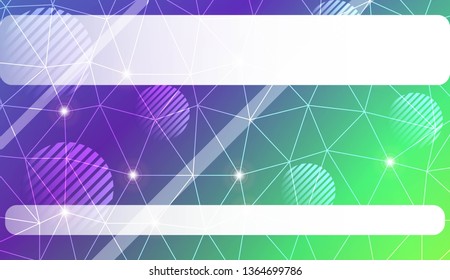 Modern geometrical abstract background with triangles, line, circle, space for text elements Template for wallpaper, interior design, decoration, scrapbooking page. Vector illustration