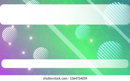Modern geometrical abstract background with triangles, line, circle, space for text elements Template for wallpaper, interior design, decoration, scrapbooking page. Vector illustration