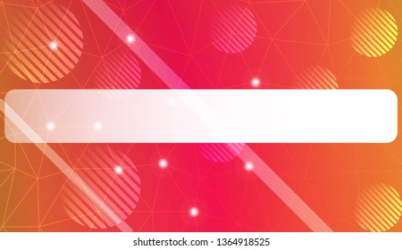Modern geometrical abstract background with triangles, line, circle, space for text elements Template for wallpaper, interior design, decoration, scrapbooking page. Vector illustration