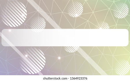 Modern geometrical abstract background with triangles, line, circle, space for text elements Template for wallpaper, interior design, decoration, scrapbooking page. Vector illustration