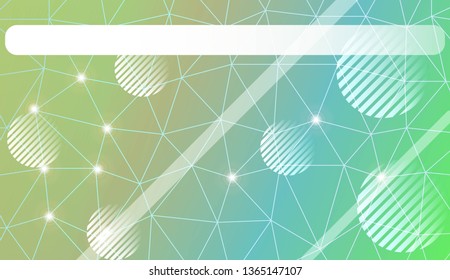 Modern geometrical abstract background with triangles, line, circle, space for text elements Template for wallpaper, interior design, decoration, scrapbooking page. Vector illustration