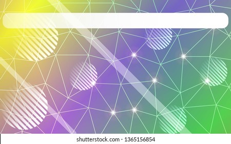 Modern geometrical abstract background with triangles, line, circle, space for text elements For textures or wallpaper. Vector illustration. Light Gradient Abstract Background
