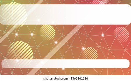 Modern geometrical abstract background with triangles, line, circle, space for text elements For textures or wallpaper. Vector illustration. Light Gradient Abstract Background