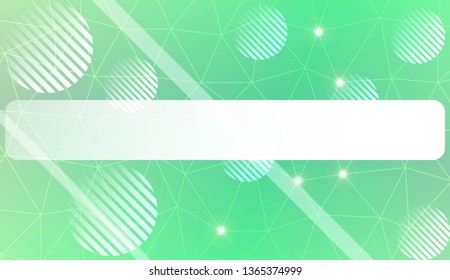 Modern geometrical abstract background with triangles, line, circle, space for text elements Template for wallpaper, interior design, decoration, scrapbooking page. Vector illustration
