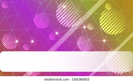 Modern geometrical abstract background with triangles, line, circle, space for text elements Template for wallpaper, interior design, decoration, scrapbooking page. Vector illustration