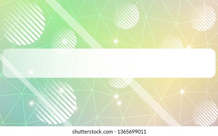 Modern geometrical abstract background with triangles, line, circle, space for text elements For textures or wallpaper. Vector illustration. Light Gradient Abstract Background