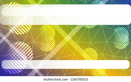 Modern geometrical abstract background with triangles, line, circle, space for text elements Template for wallpaper, interior design, decoration, scrapbooking page. Vector illustration
