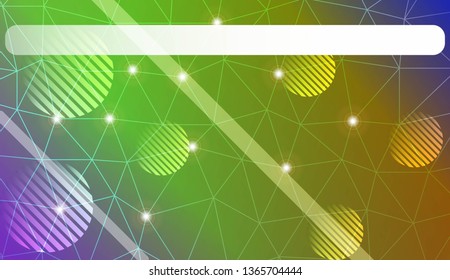 Modern geometrical abstract background with triangles, line, circle, space for text elements Template for wallpaper, interior design, decoration, scrapbooking page. Vector illustration