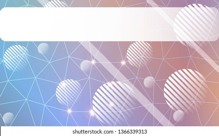 Modern geometrical abstract background with triangles, line, circle, space for text elements Template for wallpaper, interior design, decoration, scrapbooking page. Vector illustration