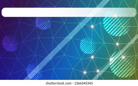 Modern geometrical abstract background with triangles, line, circle, space for text elements For textures or wallpaper. Vector illustration. Light Gradient Abstract Background