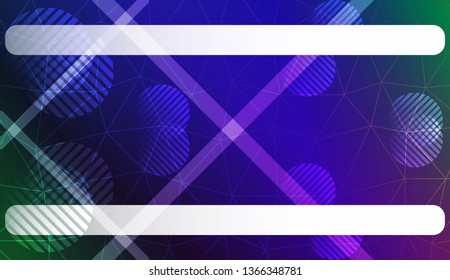 Modern geometrical abstract background with triangles, line, circle, space for text elements For textures or wallpaper. Vector illustration. Light Gradient Abstract Background