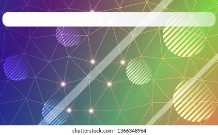Modern geometrical abstract background with triangles, line, circle, space for text elements Template for wallpaper, interior design, decoration, scrapbooking page. Vector illustration