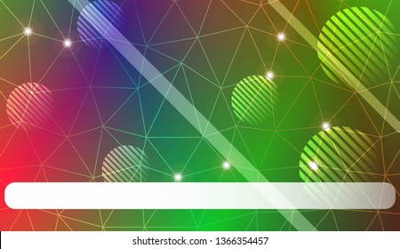 Modern geometrical abstract background with triangles, line, circle, space for text elements For textures or wallpaper. Vector illustration. Light Gradient Abstract Background