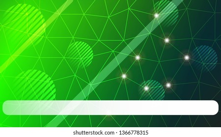Modern geometrical abstract background with triangles, line, circle, space for text elements Template for wallpaper, interior design, decoration, scrapbooking page. Vector illustration